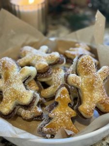 Christmas Nutella Puff Pastries