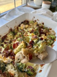 Chicken Bacon Ranch Casserole