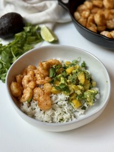 Chili Lime Shrimp Bowls