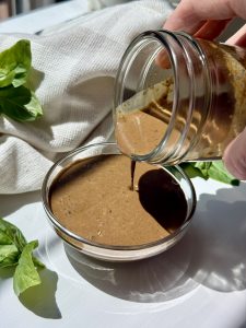 Balsamic Basil Vinaigrette