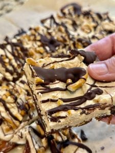 Chocolate Peanut Butter Yogurt Date Bark