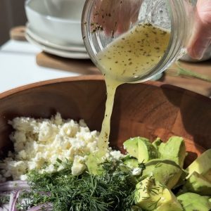 Simple Garlic Lemon Vinaigrette