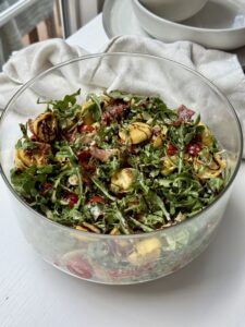 Crispy Tortellini Salad with Prosciutto
