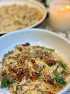 One-Pot Marry Me Orzo with Sausage