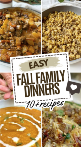 Easy Fall Dinner Recipes